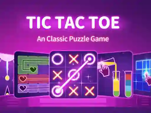 Cluiche Tic Tac Toe: A Group Of Classic Game ar líne