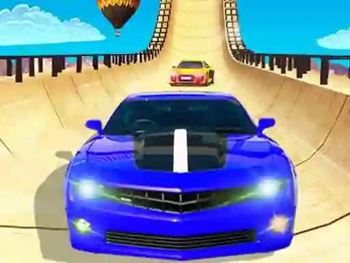 Cluiche Ramp Car Stunts Racing ar líne