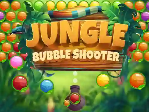 Cluiche Jungle Bubble Shooter ar líne