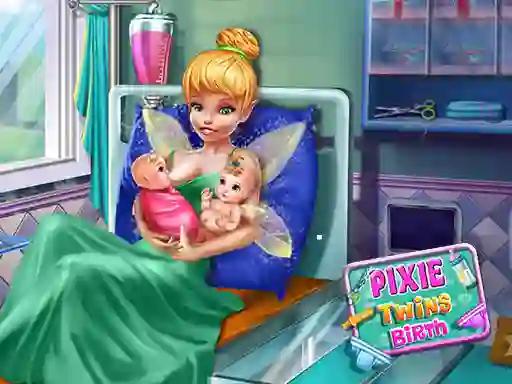 Cluiche Pixie Twins Birth ar líne