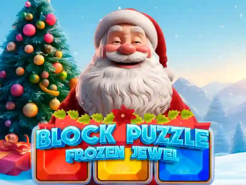 Cluiche Block Puzzle Frozen Jewel ar líne
