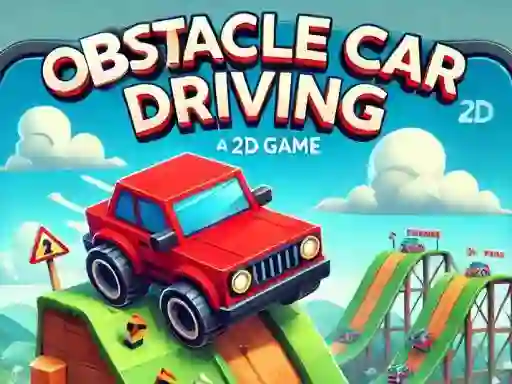 Cluiche Opstacle Car Driving ar líne
