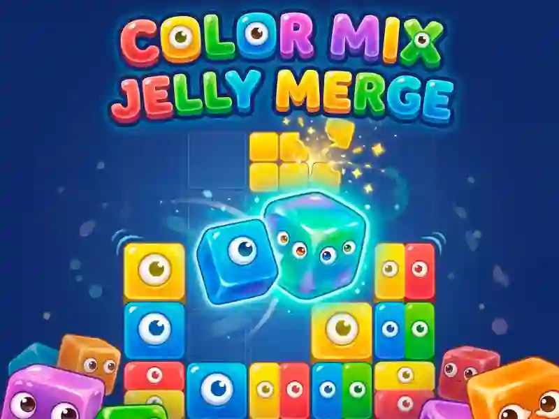 Cluiche Color Mix - Jelly Merge ar líne