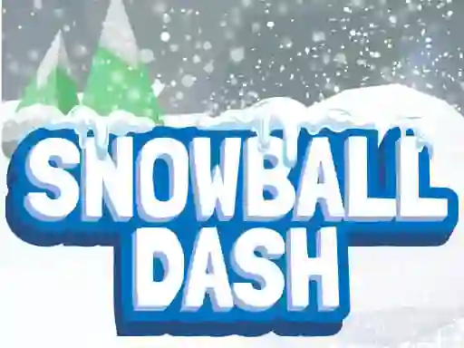 Cluiche Snowball Dash ar líne