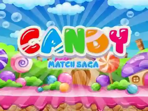 Cluiche Candy Match Saga ar líne