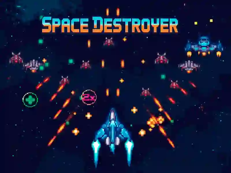 Cluiche Space Destroyer ar líne