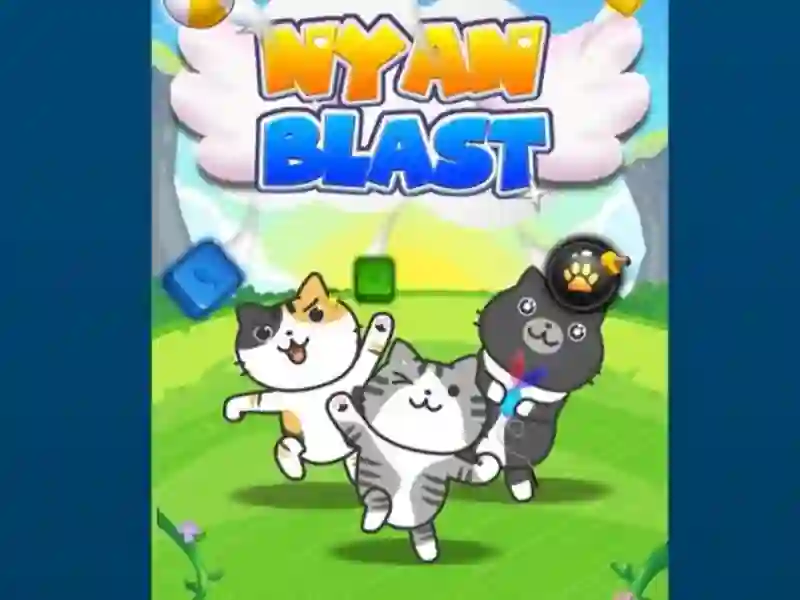 Cluiche Nyan Blast ar líne
