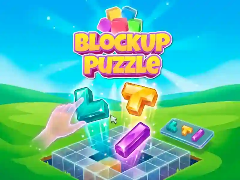 Cluiche Block Up Puzzle ar líne