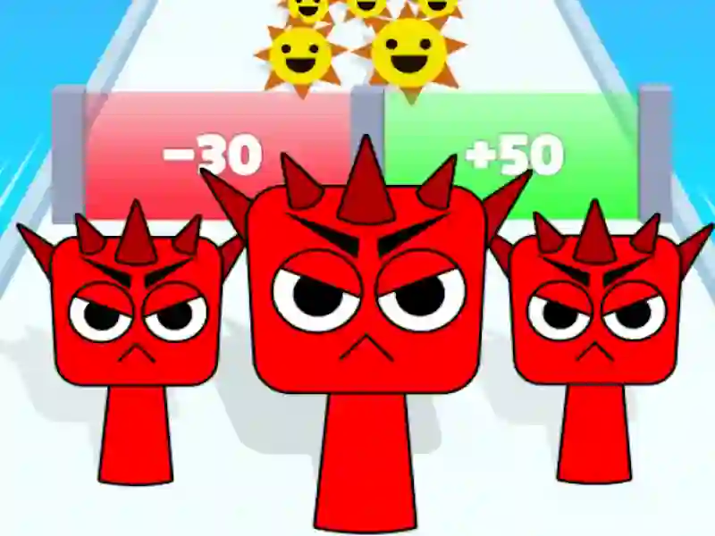 Cluiche Sprunki Run ar líne