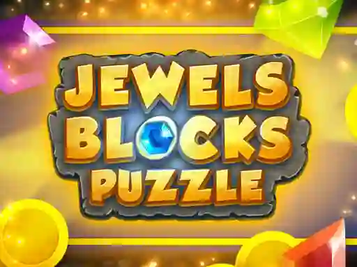 Cluiche Jewels Blocks Puzzle ar líne