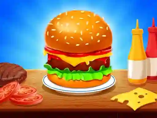 Cluiche Burger Cafe ar líne