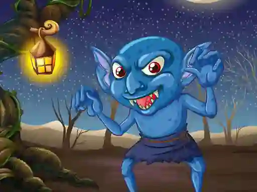 Cluiche Goblin Fight Match 3 ar líne