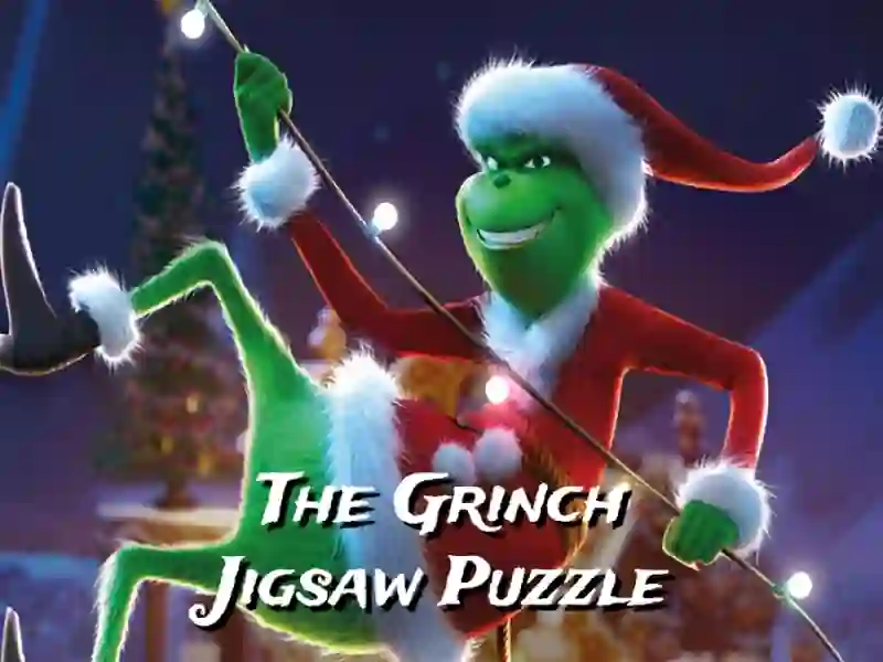 Cluiche The Grinch Jigsaw Puzzle ar líne