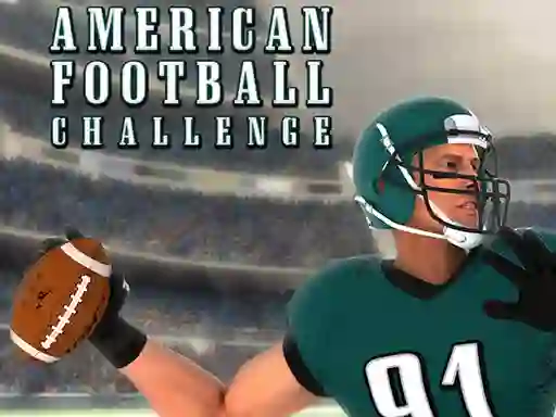 Cluiche American Football Challenge ar líne