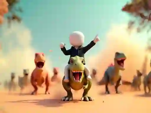 Cluiche Stickman: Dinosaur arena ar líne