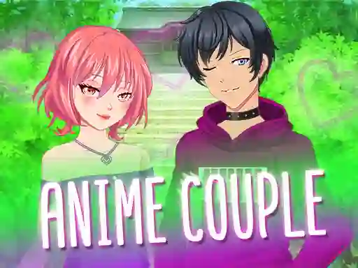 Cluiche Anime Couple Dress Up ar líne
