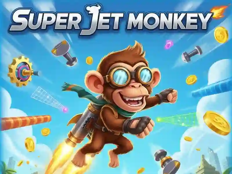 Cluiche Super Jet Monkey ar líne