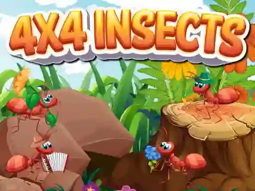 Cluiche 4x4 Insects ar líne
