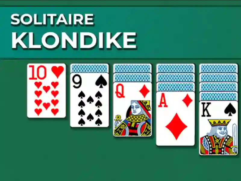 Cluiche Solitaire Klondike ar líne