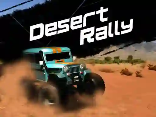 Cluiche Desert Rally ar líne