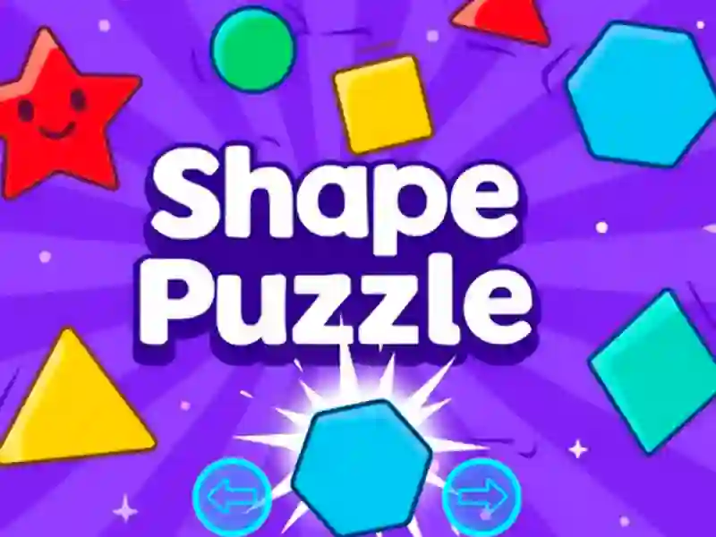 Cluiche Shape Puzzle ar líne