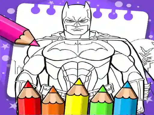 Cluiche Batman Beyond Coloring Book ar líne