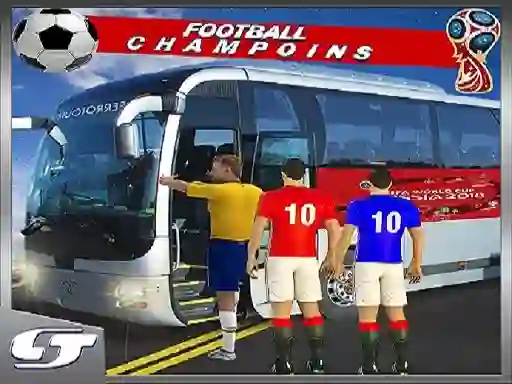 Cluiche Football Players Bus Transport ar líne