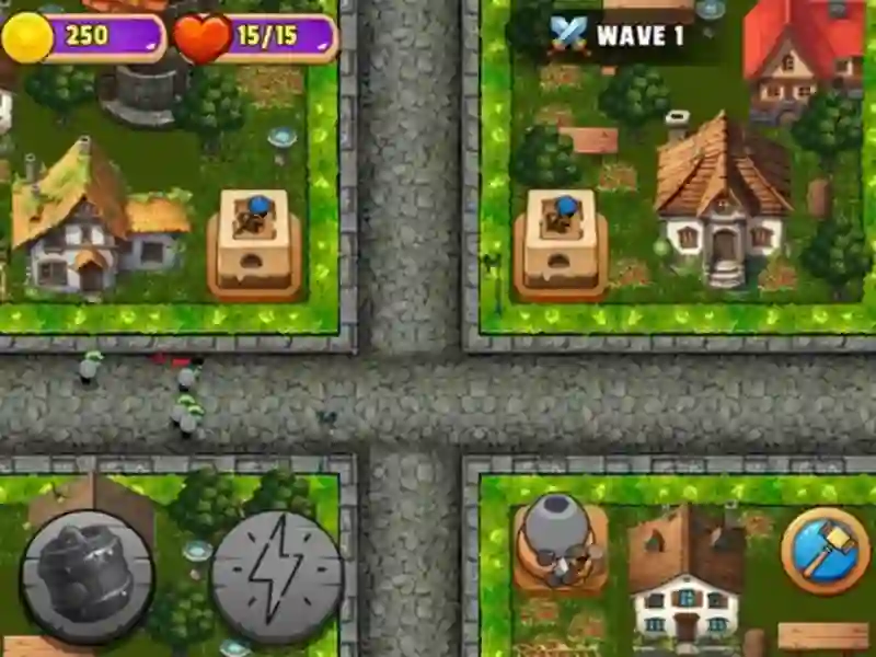 Cluiche Defense Zone ar líne