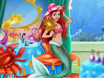 Cluiche Mermaid Makeup Room ar líne