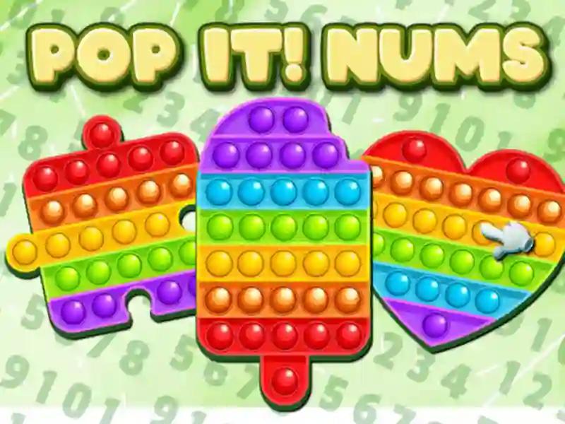 Cluiche Pop It! Nums ar líne