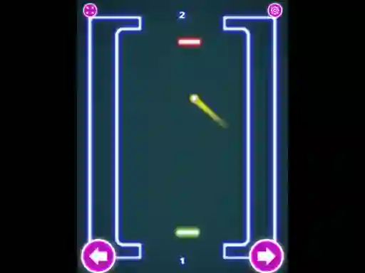 Cluiche Pong Neon ar líne