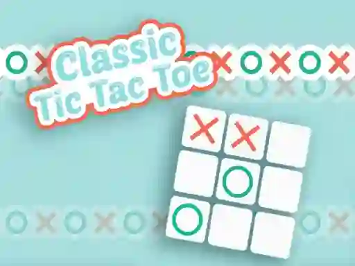 Cluiche Classic Tic Tac Toe ar líne