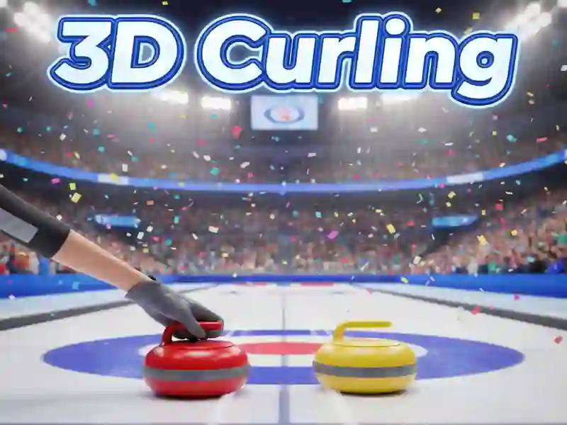 Cluiche 3D Curling ar líne