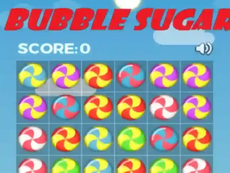 Cluiche Bubble Sugar ar líne