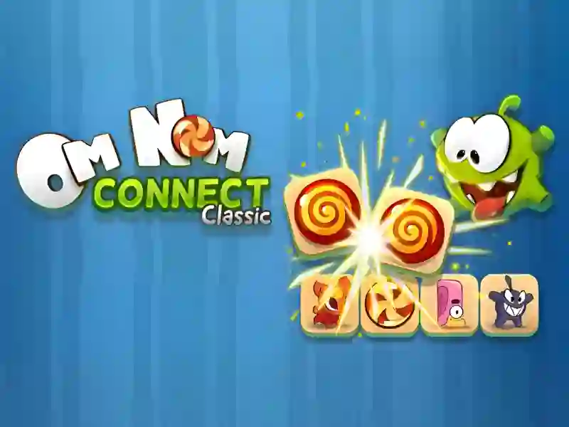Cluiche Om Nom Connect Classic ar líne