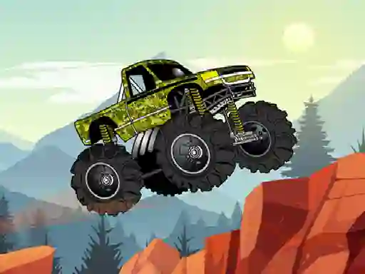Cluiche Monster Truck 2D ar líne