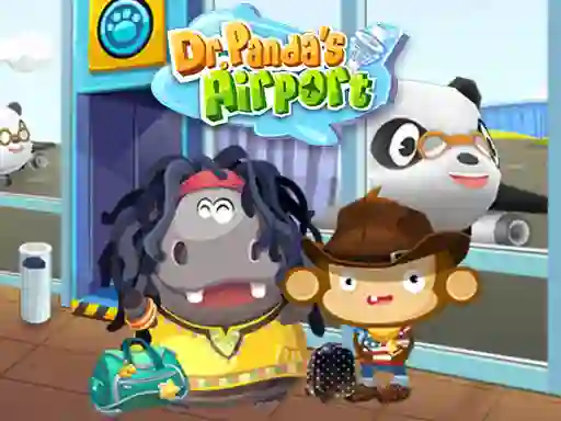 Cluiche Dr.Panda's Airport ar líne