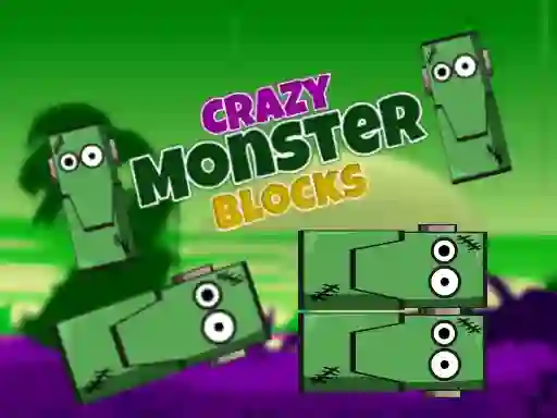 Cluiche Crazy Monster Blocks ar líne
