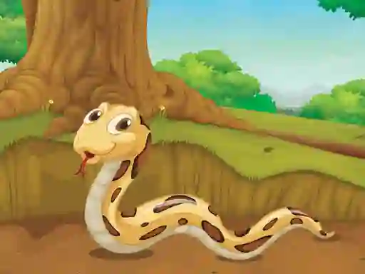 Cluiche Scary Reptiles Coloring ar líne