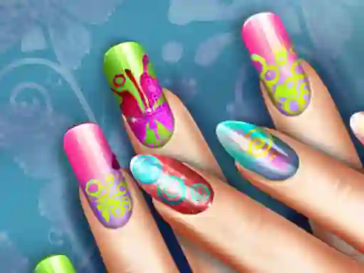 Cluiche Floral Realife Manicure ar líne