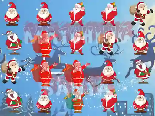 Cluiche Matching Santa ar líne