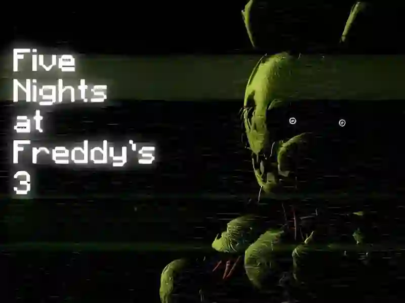 Cluiche Five Nights at Freddy’s 3 ar líne