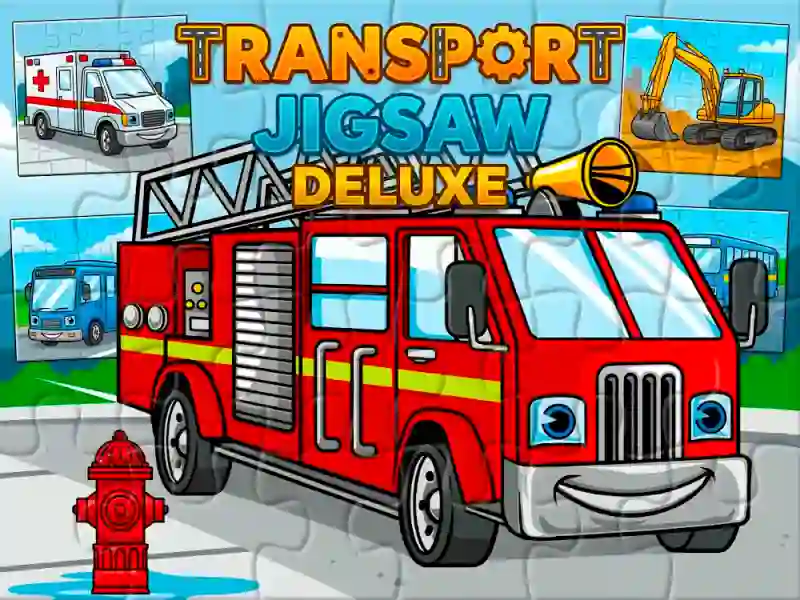 Cluiche Transport Jigsaw Deluxe ar líne