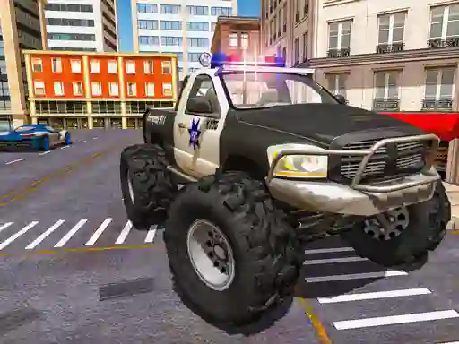Cluiche Police Truck Driver Simulator ar líne