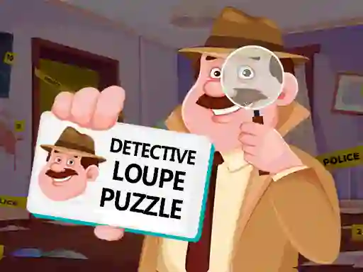 Cluiche Detective Loupe ar líne