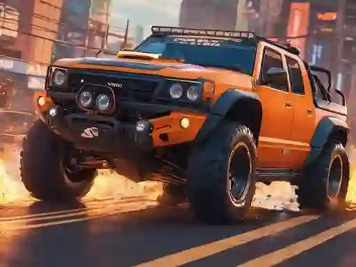 Cluiche 4x4 Offroader ar líne