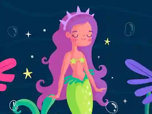 Cluiche Mermaids Puzzle ar líne