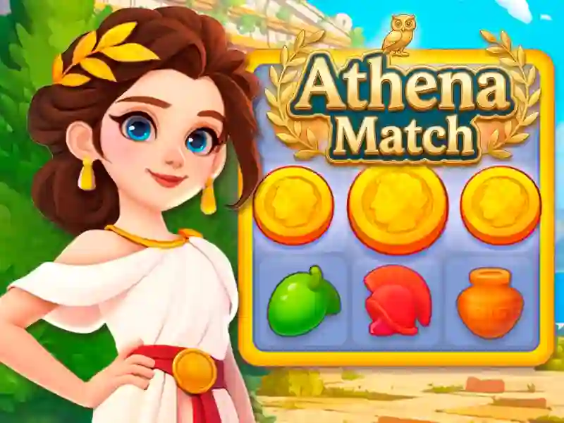 Cluiche Athena Match ar líne