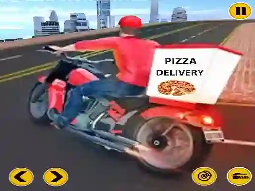 Cluiche Big Pizza Delivery Boy Simulator ar líne