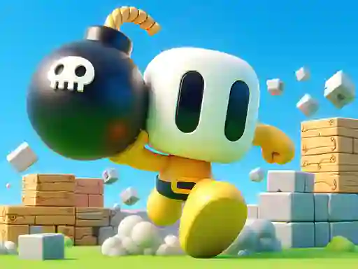 Cluiche Bombaman 3D ar líne
